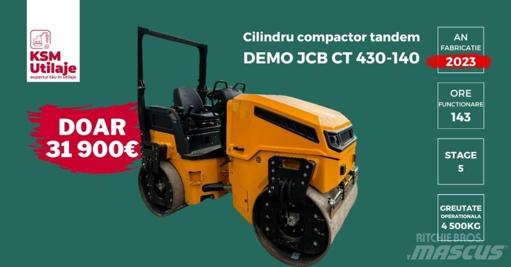 JCB CT430-140 مداحل ثنائية الاسطوانة