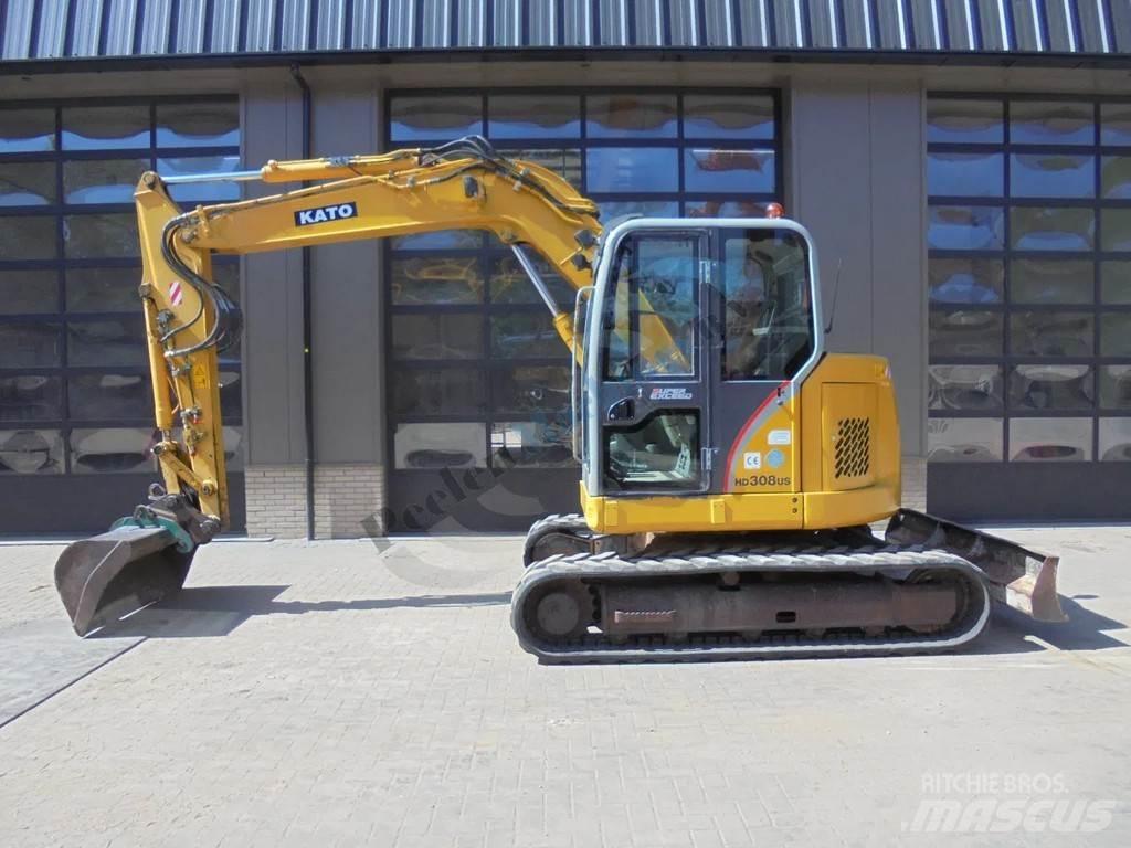 Kato HD 308 US حفارات زحافة