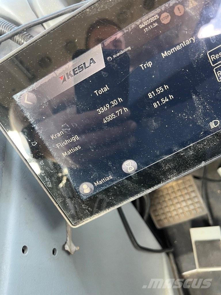Kesla C860 ماكينات تقطيع أخشاب الحراجة