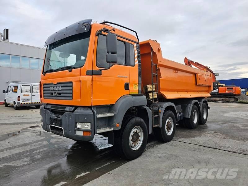 MAN TGA 35.440 8x6 شاحنات قلابة