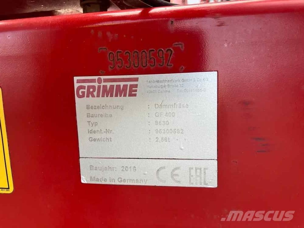 Grimme GF 400 معدات زراعة وحصاد البطاطس - أخرى