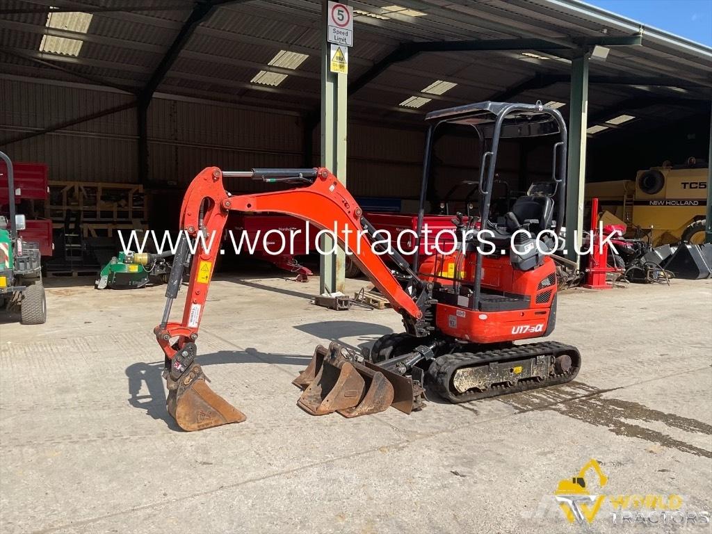 Kubota U 17-3 حفارات صغيرة أقل من 7 طن (حفارات صغيرة)