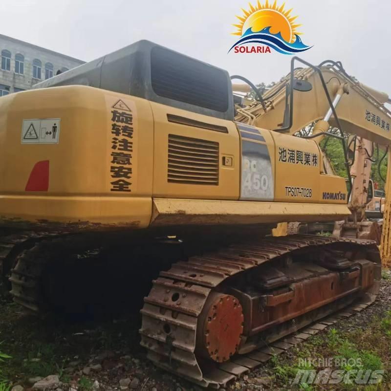 Komatsu pc450-8 حفارات زحافة