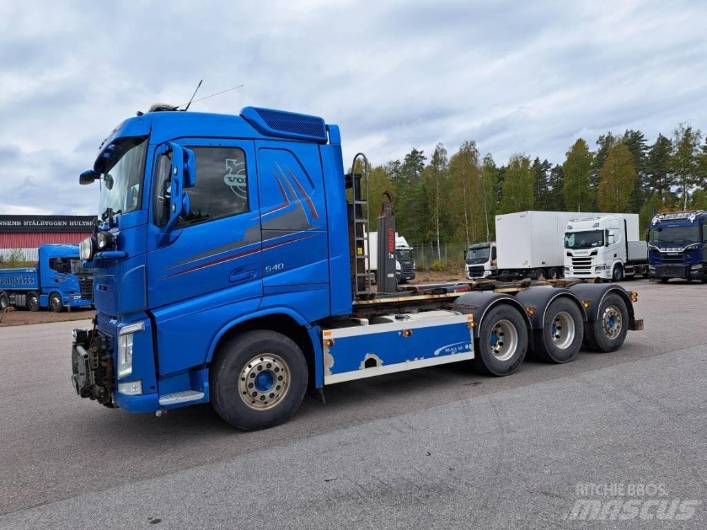 Volvo FH 540 Plogbil شاحنات الرافعات الخطافية