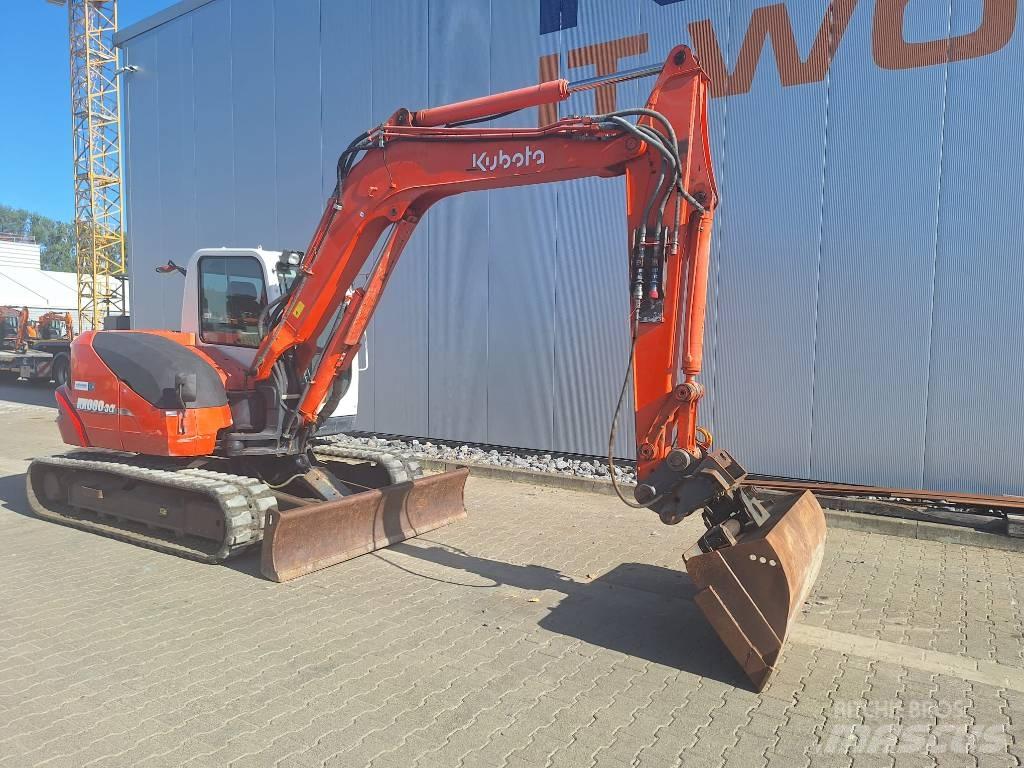Kubota KX 080-3 حفارات صغيرة أقل من 7 طن (حفارات صغيرة)
