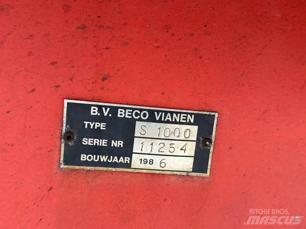 Beco S 1000 ماكينات منفعة عامة