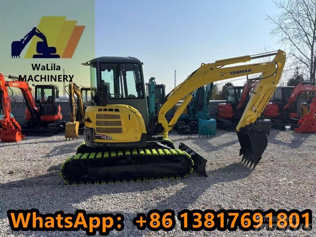 Yanmar Vio 55 حفارات صغيرة أقل من 7 طن (حفارات صغيرة)