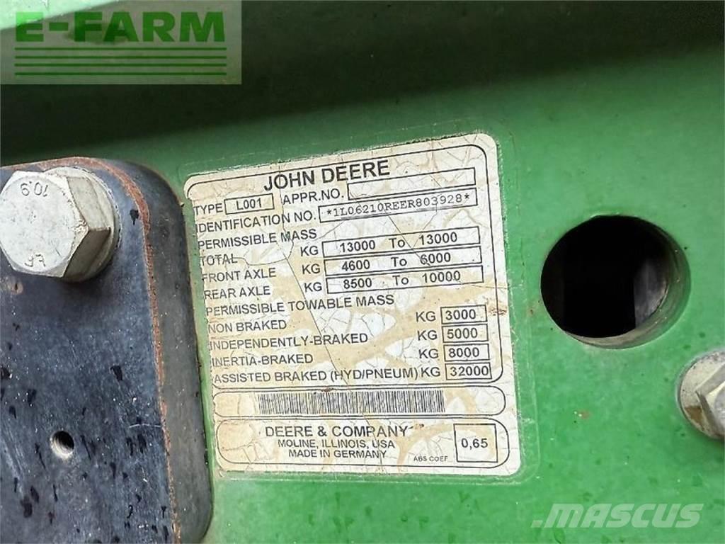 John Deere 6210r الجرارات