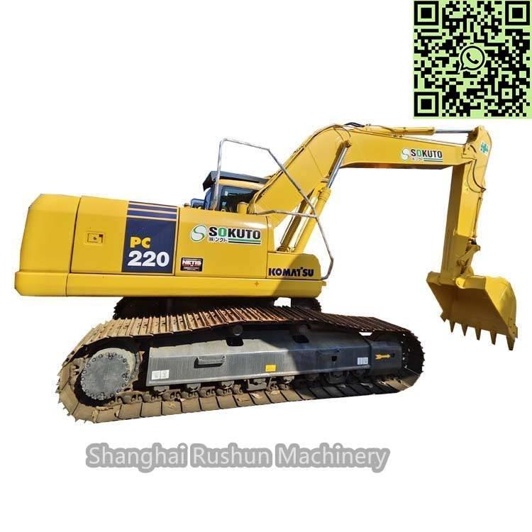 Komatsu PC220-7 حفارات زحافة