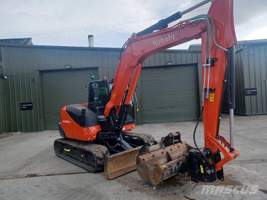 Kubota KX 085-5 حفارات وسط 7 طن - 12 طن