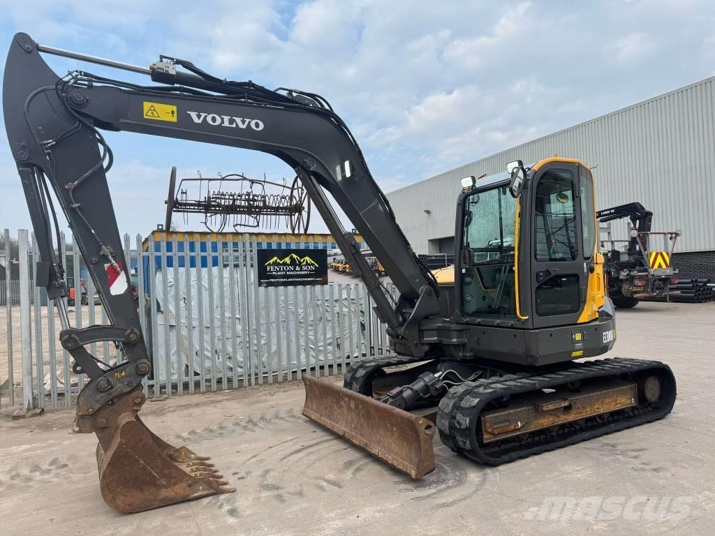 Volvo ECR 88 حفارات وسط 7 طن - 12 طن