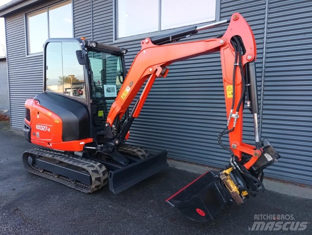 Kubota KX 027-4 حفارات صغيرة أقل من 7 طن (حفارات صغيرة)