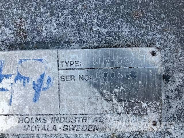 Holms KHV 320 حراثات ونصول الجليد