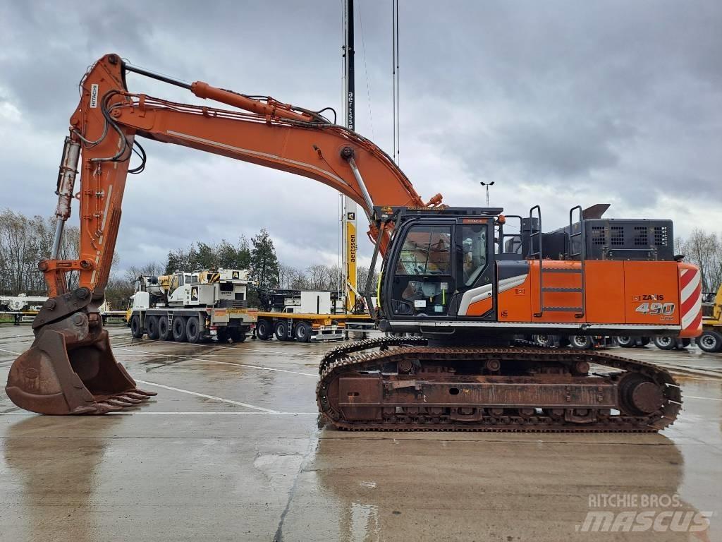 Hitachi ZX490LCH-7 حفارات زحافة