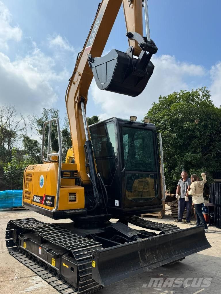 Sany SY 75 C حفارات زحافة