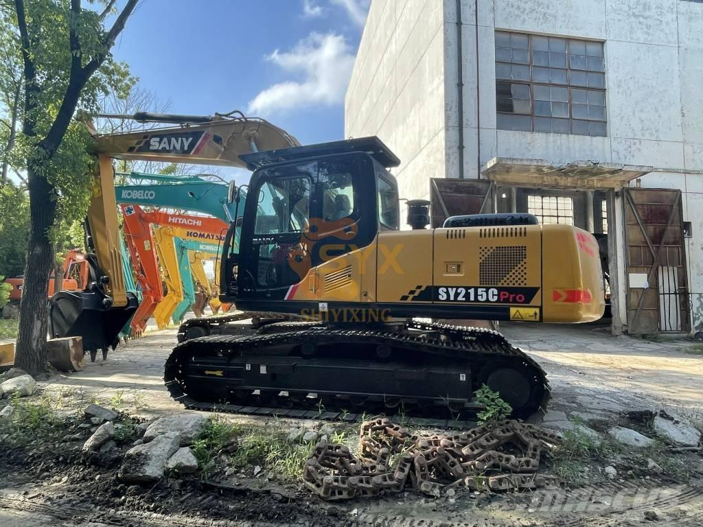 Sany SY 215 C حفارات زحافة