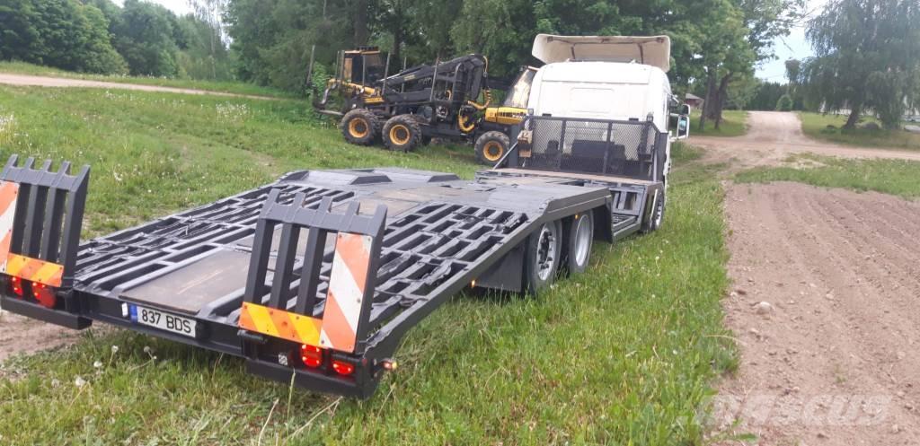 Scania P 114-380 شاحنات نقل آلة الغابات