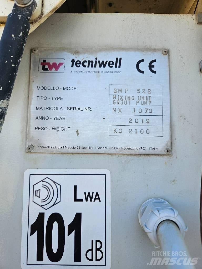  Tecniwell   GMP522 خلاطات خرسانة/ملاط