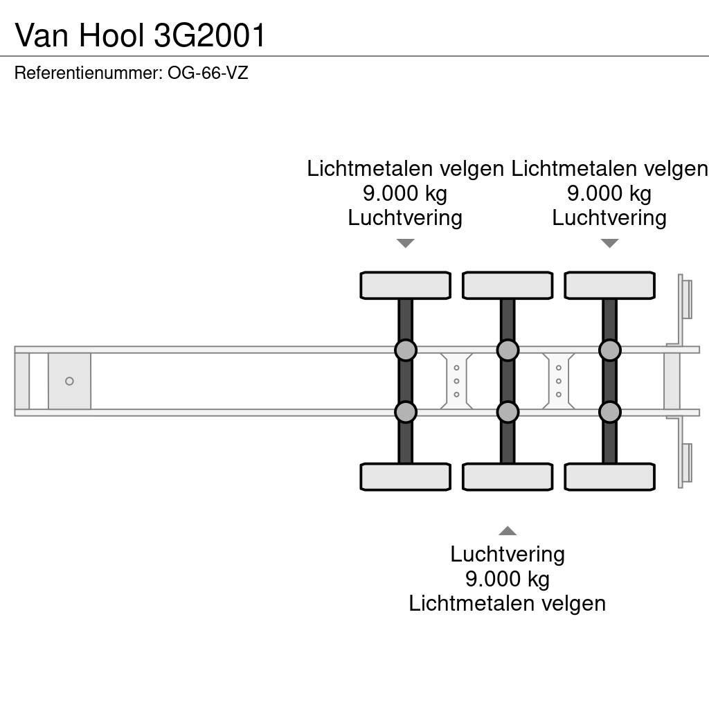 Van Hool 3G2001 نصف مقطورات مقطورة 