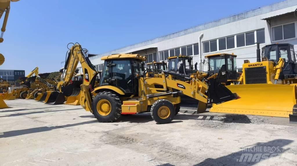 CAT 420 F لوادر ذات جرافات عكسية