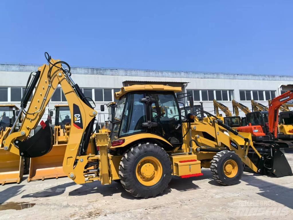 CAT 420 F لوادر ذات جرافات عكسية