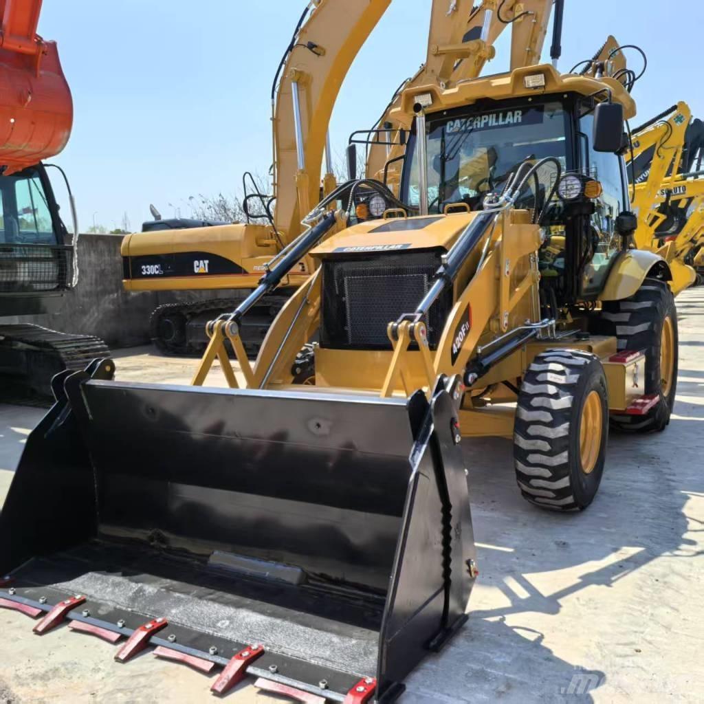 CAT 420 F لوادر ذات جرافات عكسية