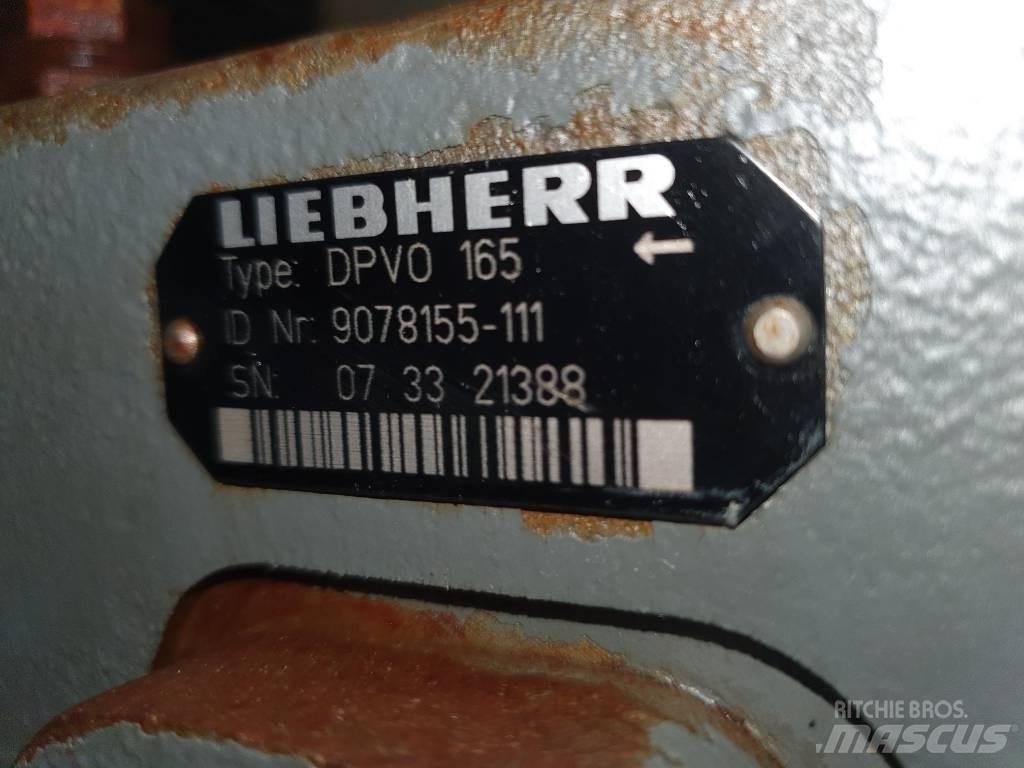 Liebherr DPVO165 هيدروليات