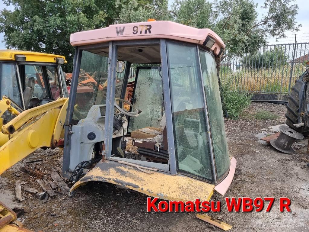  CABINE KOMATSU WB97R كابينة والداخلية