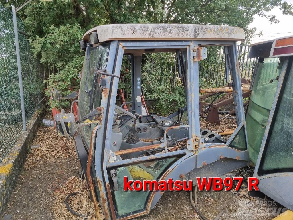  CABINE KOMATSU WB97R كابينة والداخلية