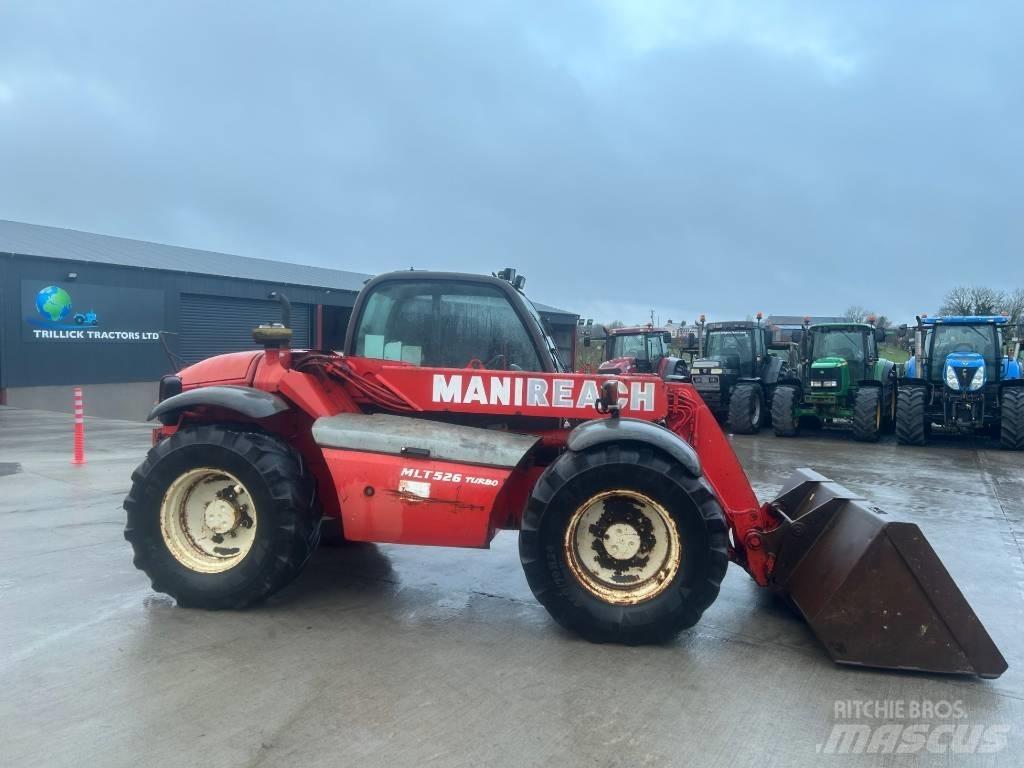 Manitou MLT 526T مناولات متداخلة