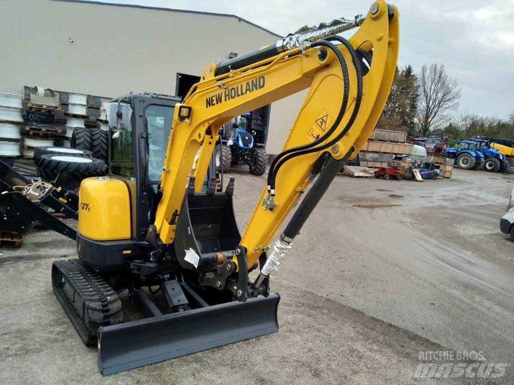 New Holland E37C حفارات صغيرة أقل من 7 طن (حفارات صغيرة)