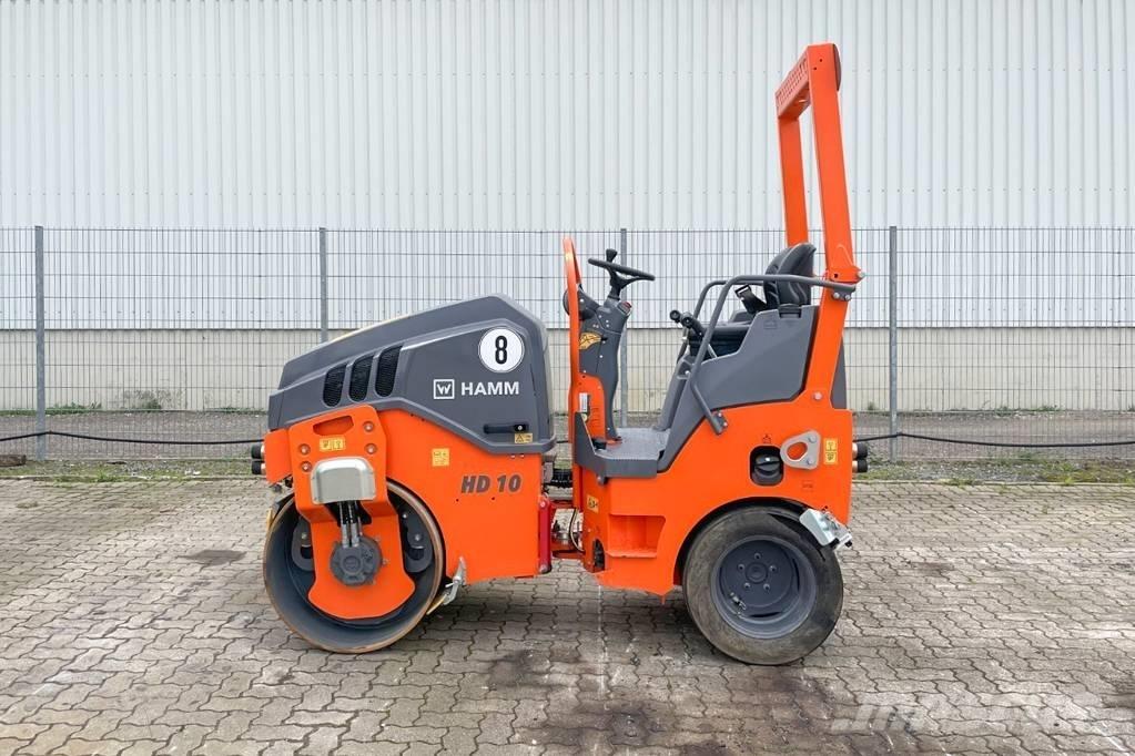 Hamm HD 10 VT مداحل مزدوجة