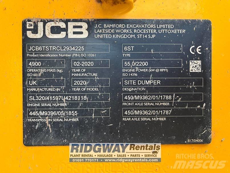 JCB 6 ST عربات نقل قلابة للمواقع