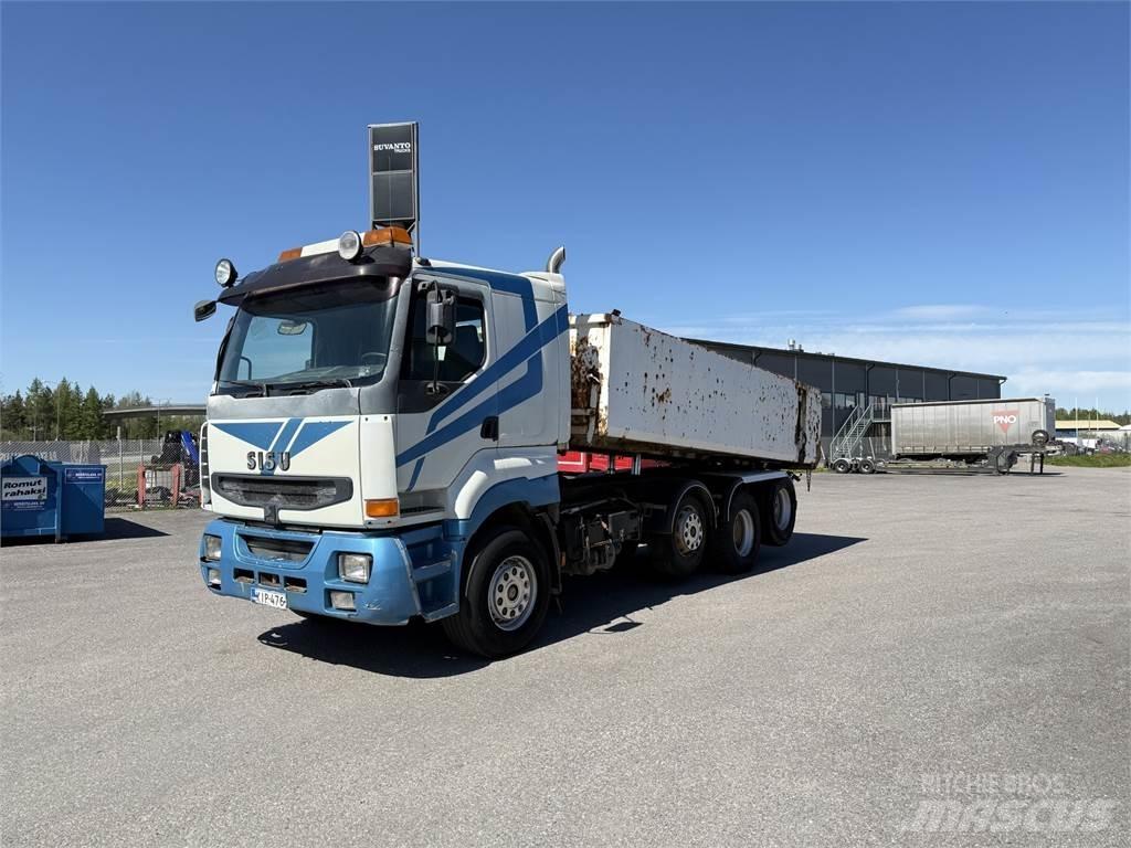 Sisu E12M 8x2 شاحنات قلابة