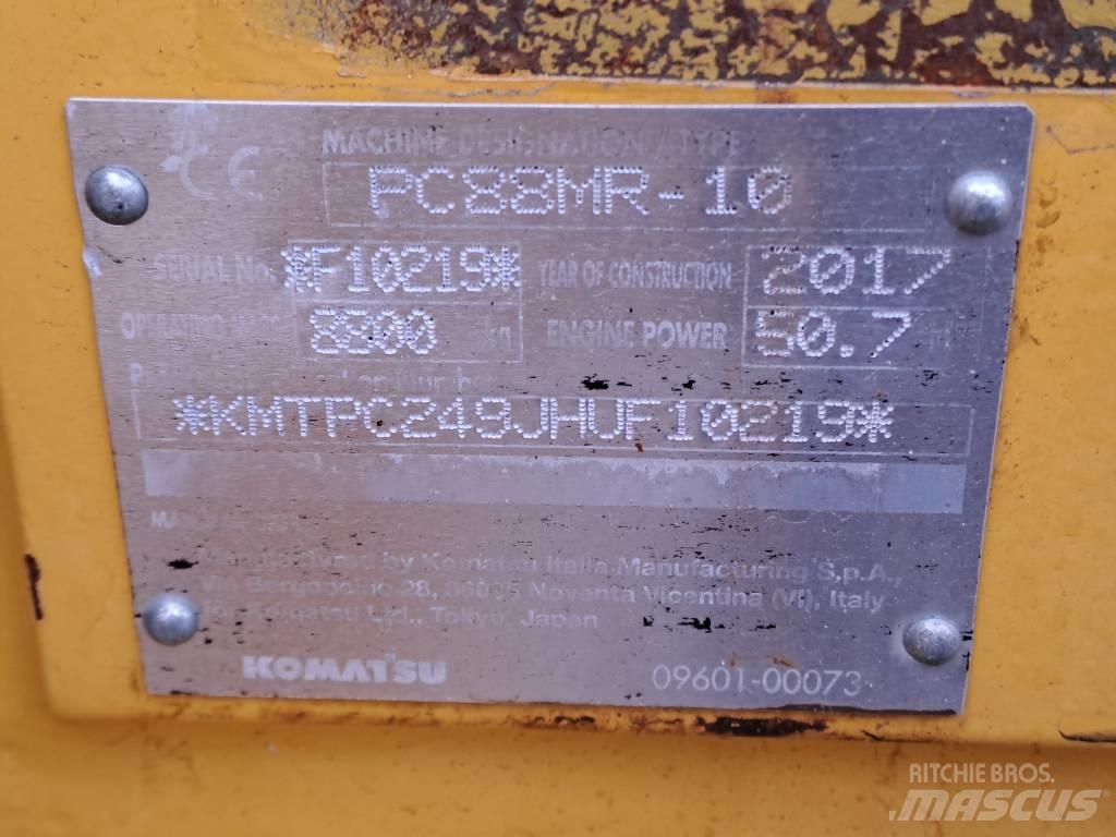 Komatsu PC 88 MR ماكينات حفر خنادق