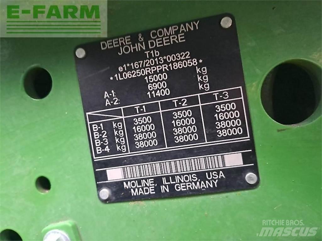 John Deere 6r250 الجرارات