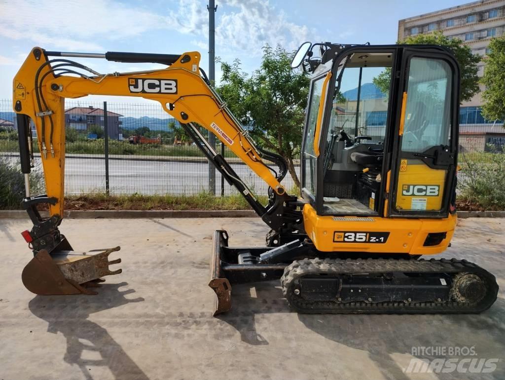 JCB 35 Z-1 حفارات صغيرة أقل من 7 طن (حفارات صغيرة)