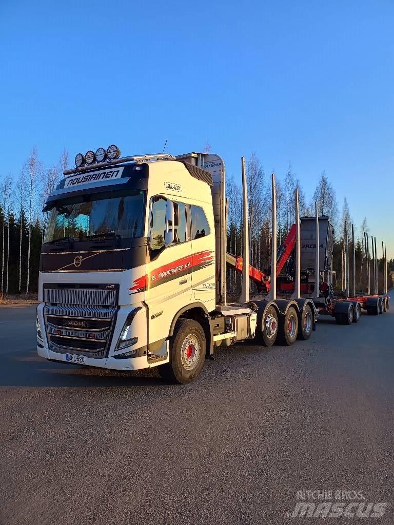 Volvo FH 650 شاحنات أشجار