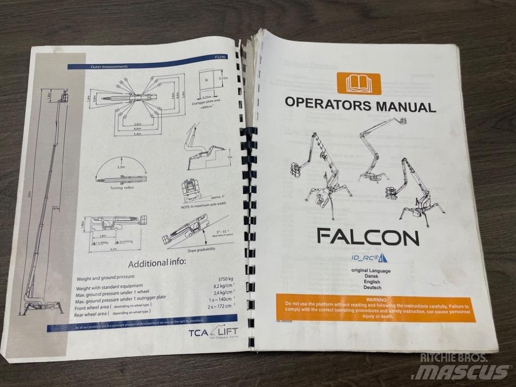 Falcon Spider FS 290 رافعات سلة تلسكوبية