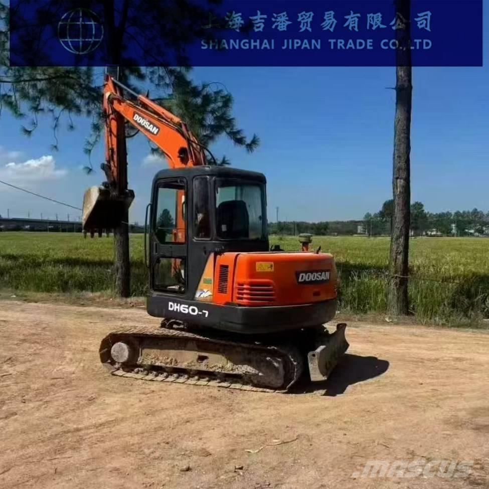 Doosan DH 60 حفارات صغيرة أقل من 7 طن (حفارات صغيرة)