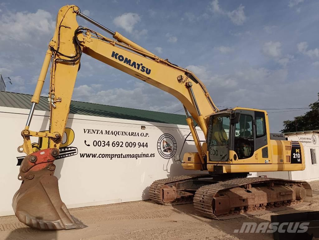 Komatsu PC 210 LC-8 حفارات زحافة