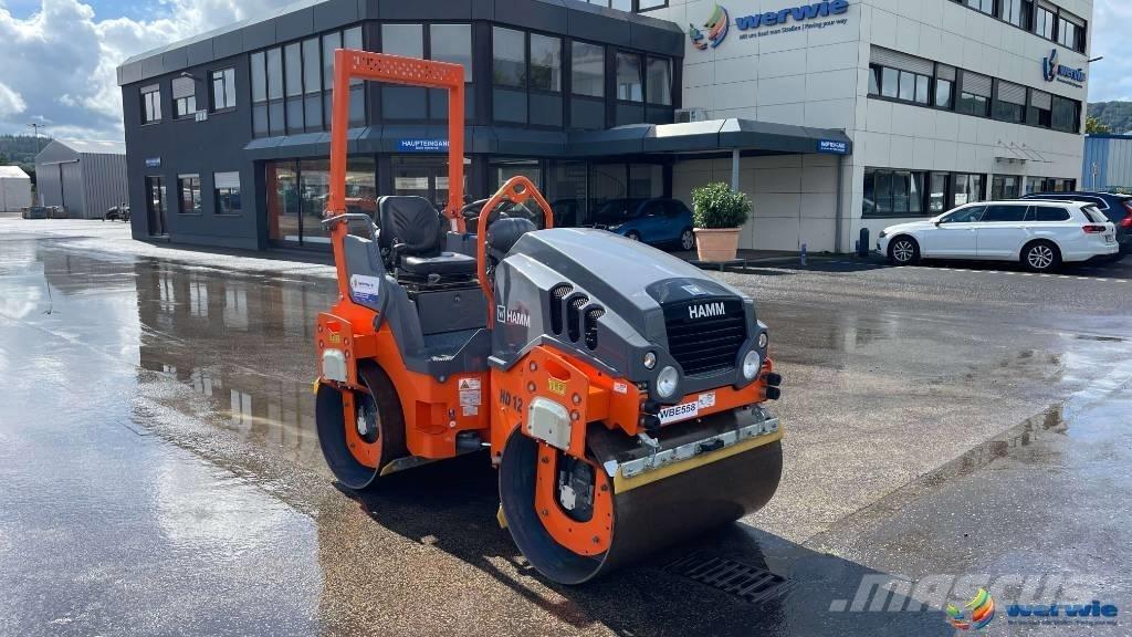 Hamm HD 12 VV مداحل ثنائية الاسطوانة