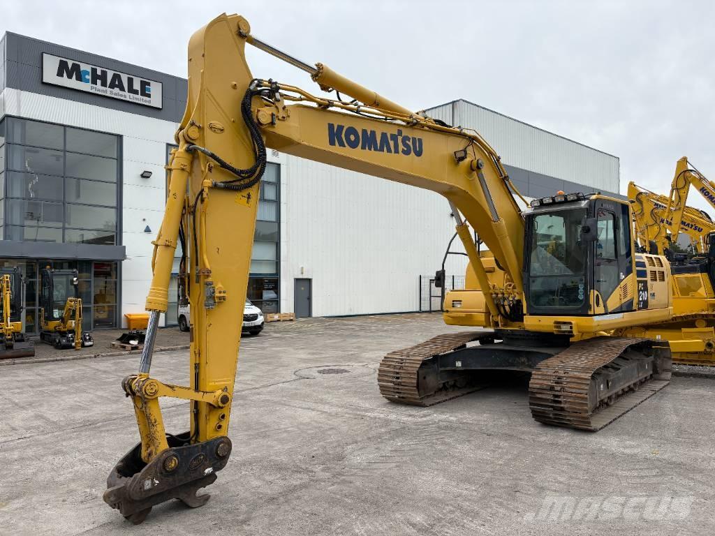 Komatsu PC210LC-10 حفارات زحافة