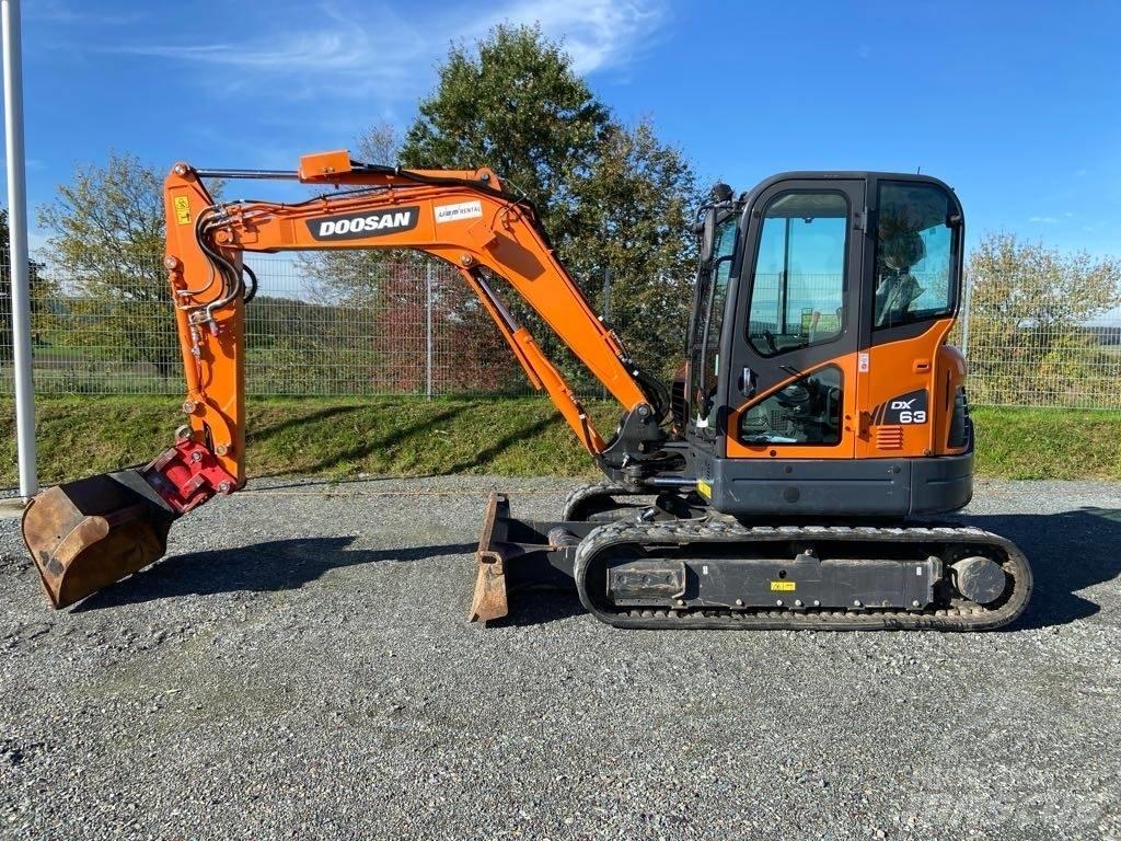 Doosan DX63-3 حفارات زحافة