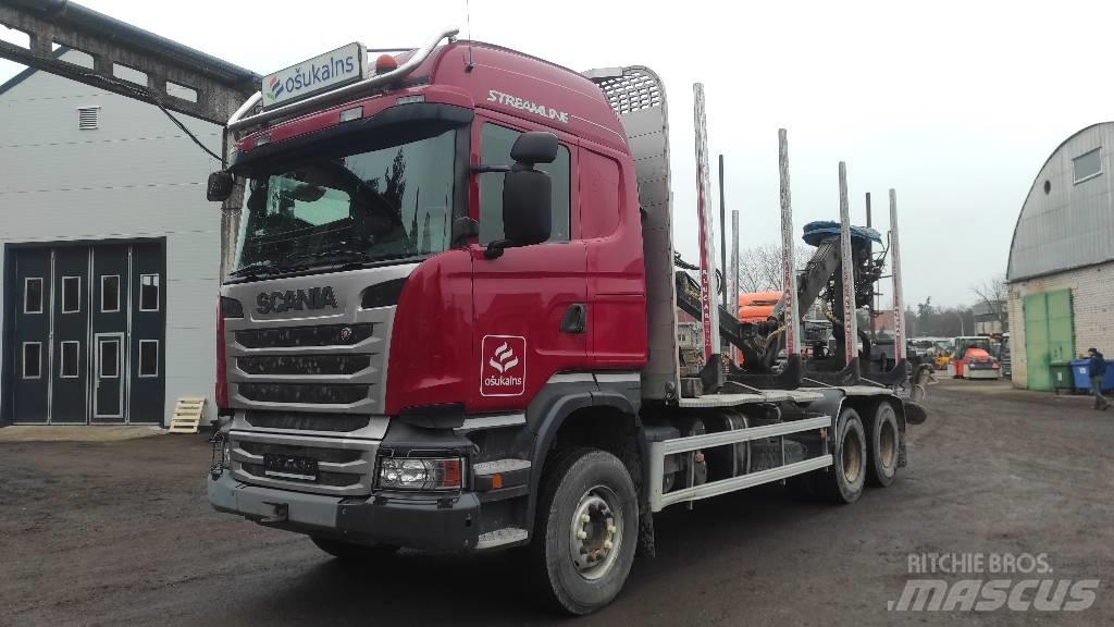 Scania R410 شاحنات أشجار