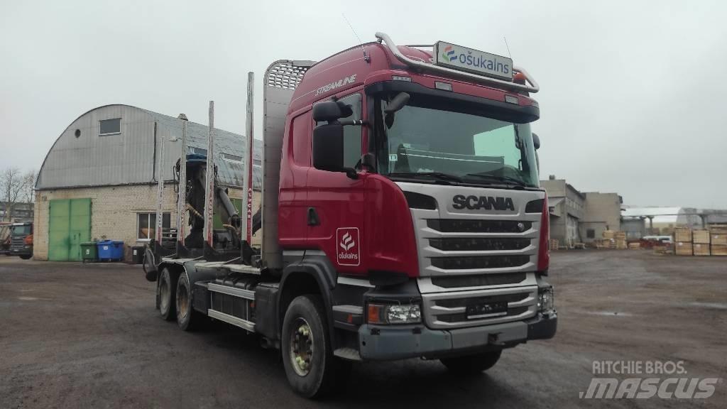 Scania R410 شاحنات أشجار