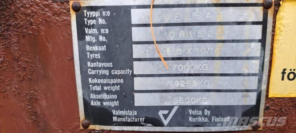 Velsa 7000kg مقطورات قلابة