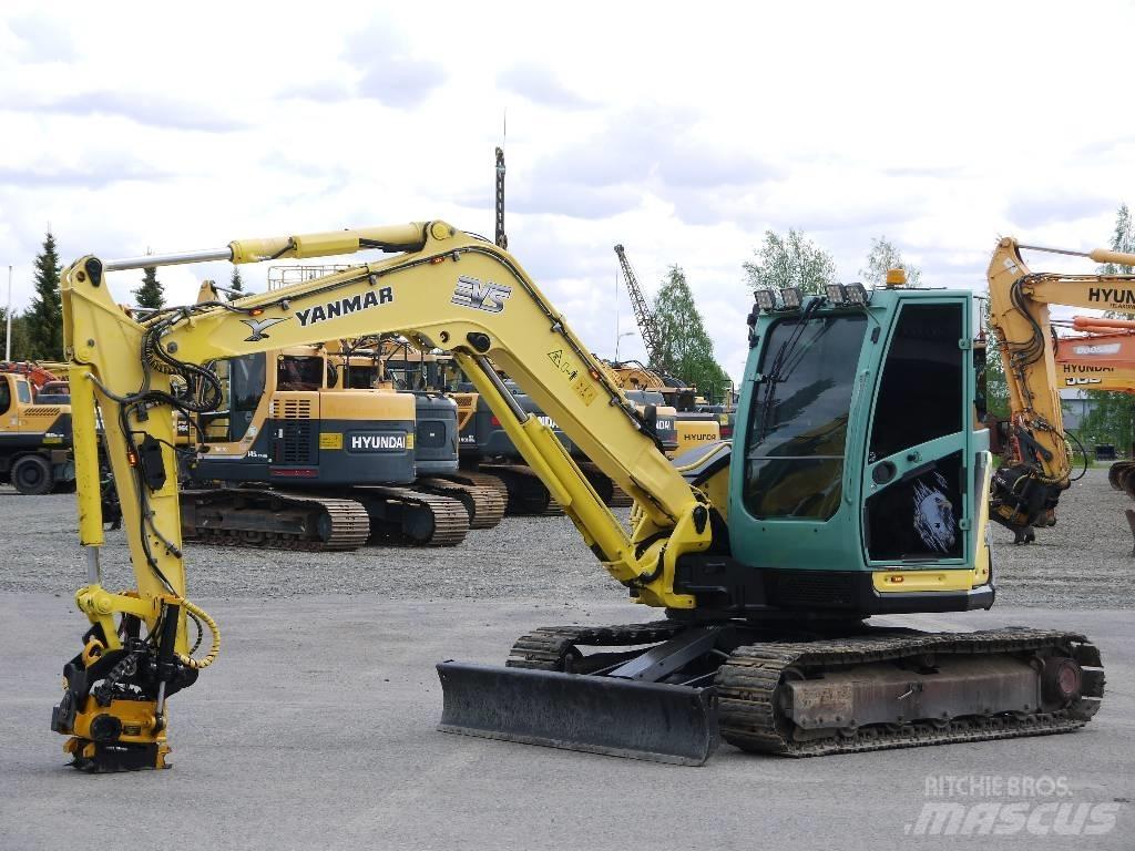 Yanmar Vio 80 حفارات وسط 7 طن - 12 طن