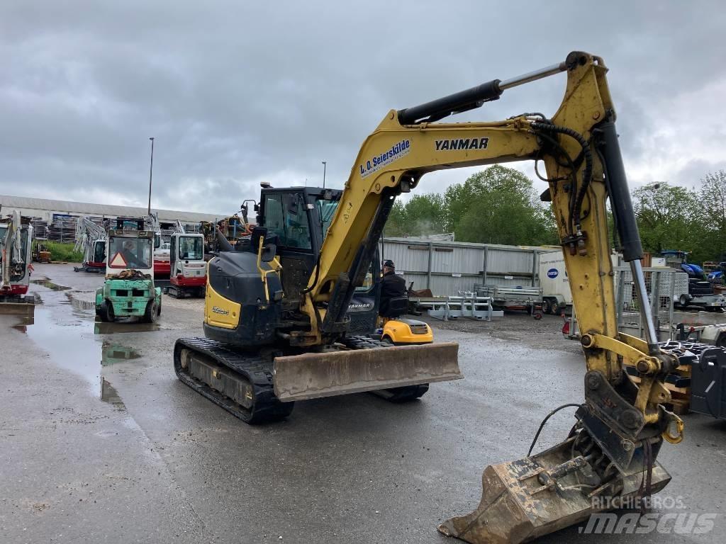 Yanmar Vio 80-1 حفارات وسط 7 طن - 12 طن