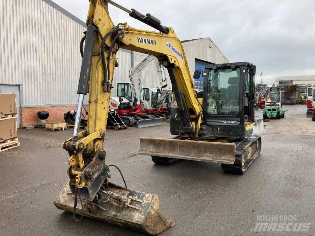 Yanmar Vio 80-1 حفارات وسط 7 طن - 12 طن